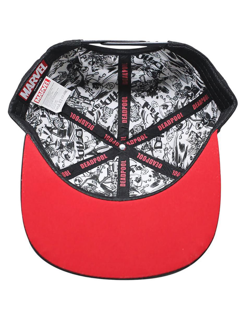 Gorra visera curva snapback casual Deadpool para hombre Gorra visera curva snapback casual Deadpool para hombre