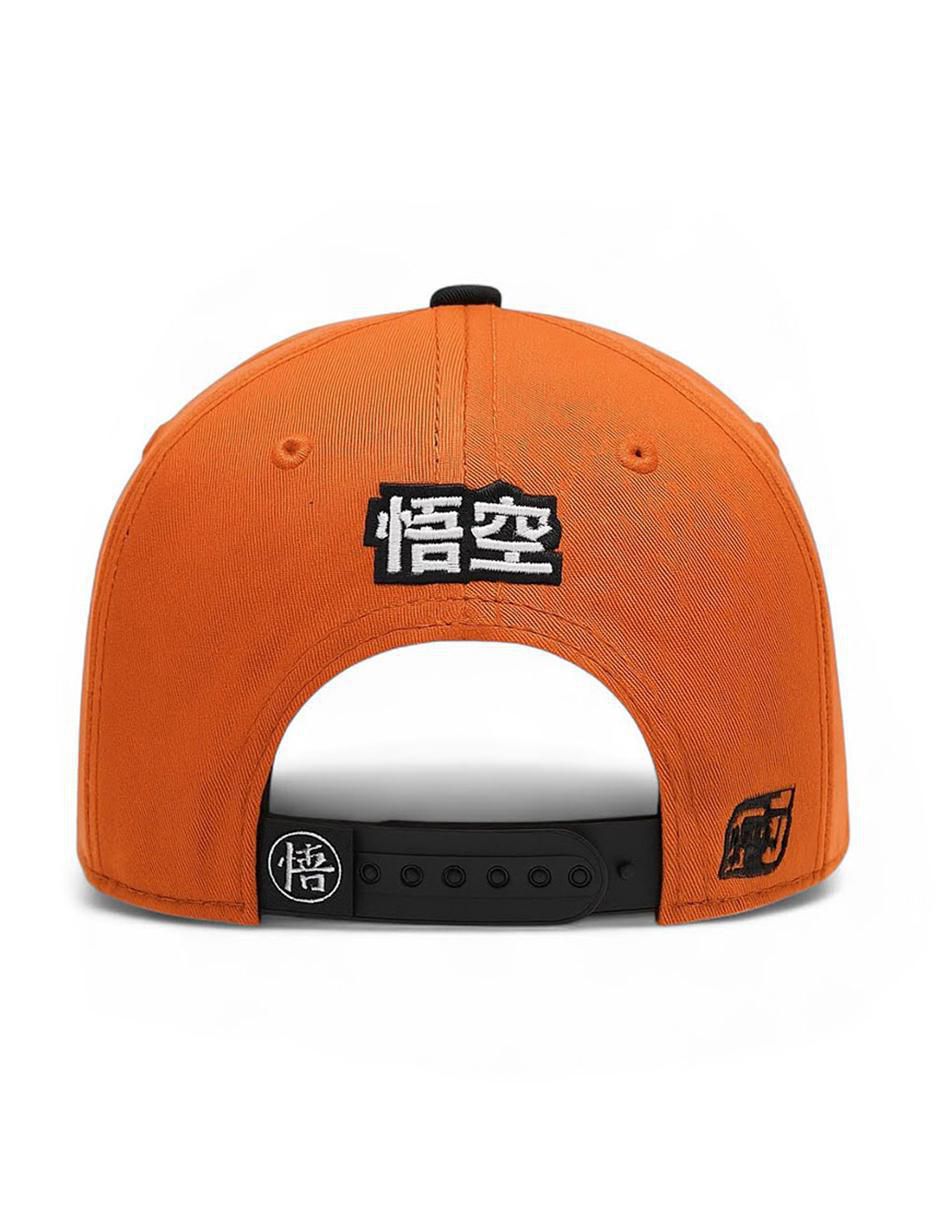 Gorra visera plana snapback casual Dragon Ball Z Super Saiyan Goku para hombre