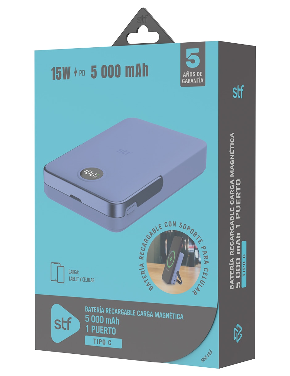 Batería portátil 5000 mAh Magsafe 5