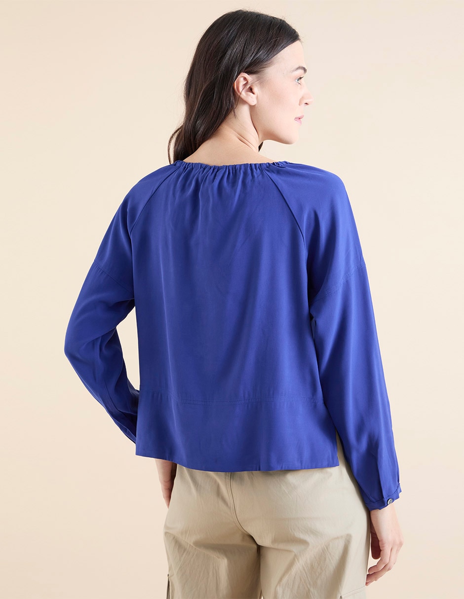 Blusa manga larga para mujer 2