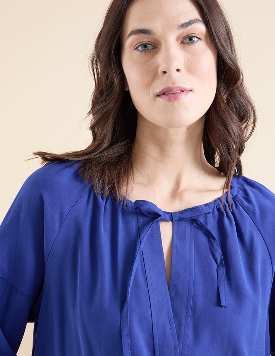 Blusa manga larga para mujer 4