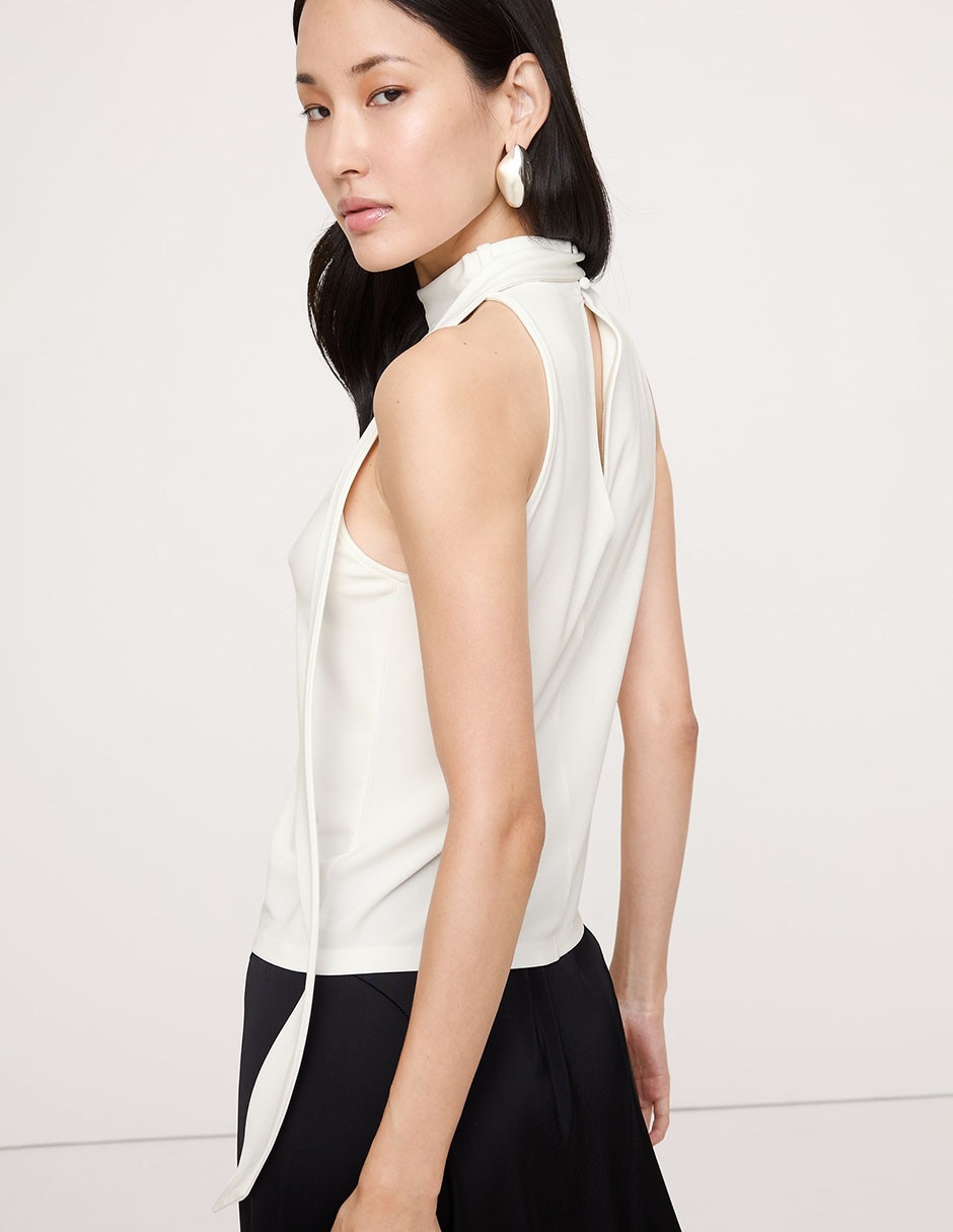 Blusa sin manga para mujer 2