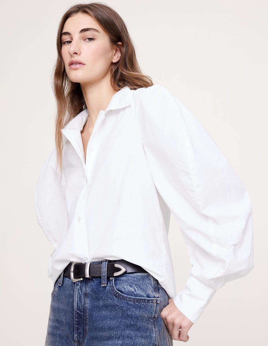 Camisa manga larga para mujer