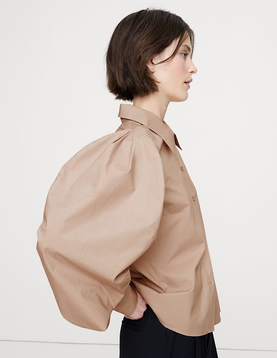 Camisa Br Factory manga larga para mujer 3