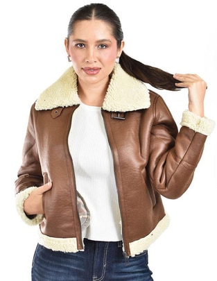 Chamarra impermeable para mujer