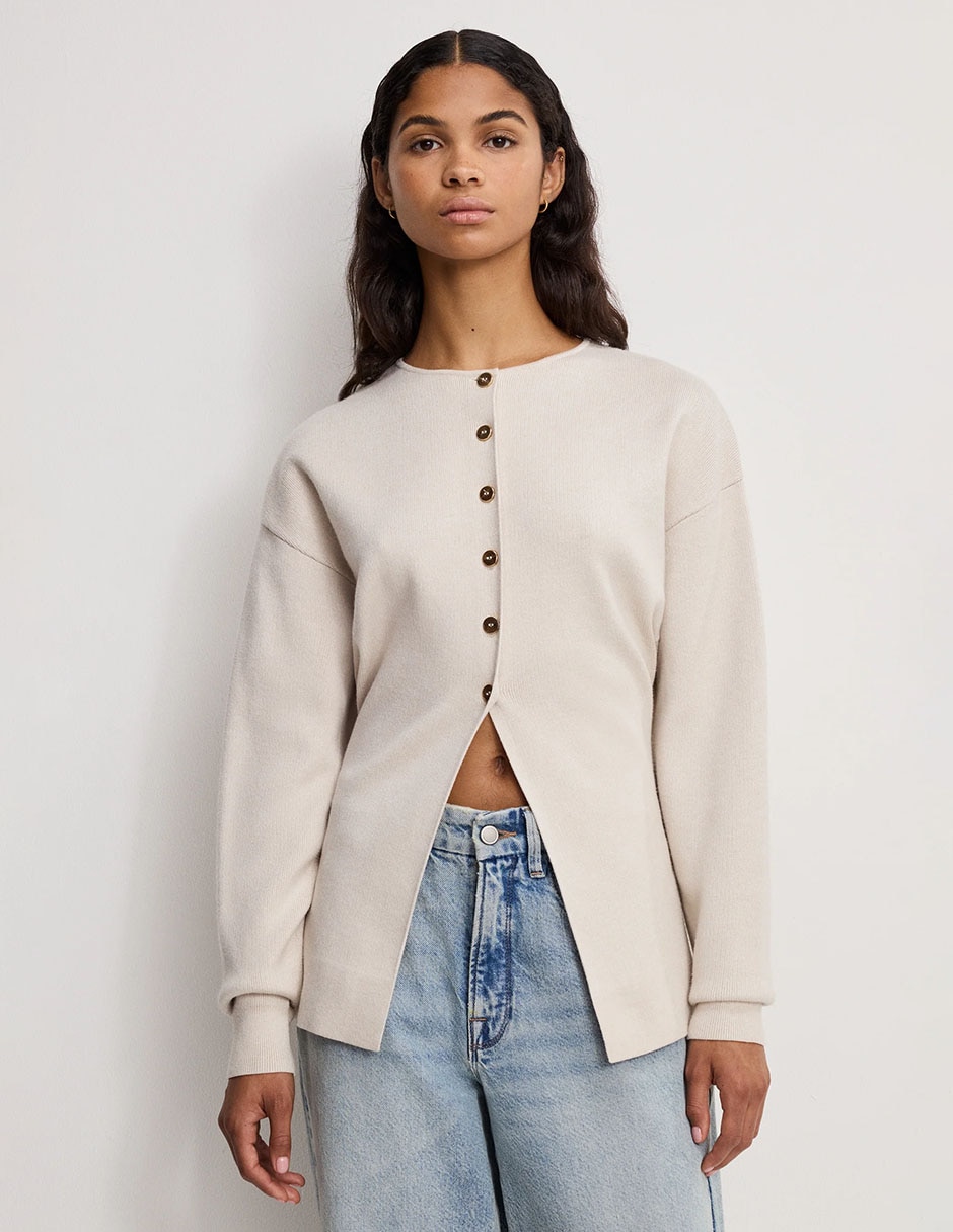 Suéter cuello redondo para mujer Suéter cuello redondo para mujer
