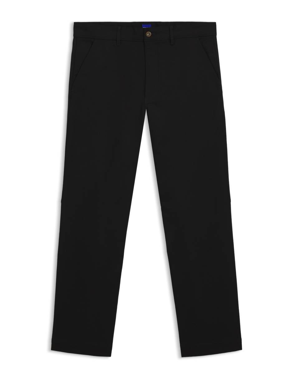 Pantalón regular de algodón para hombre 5