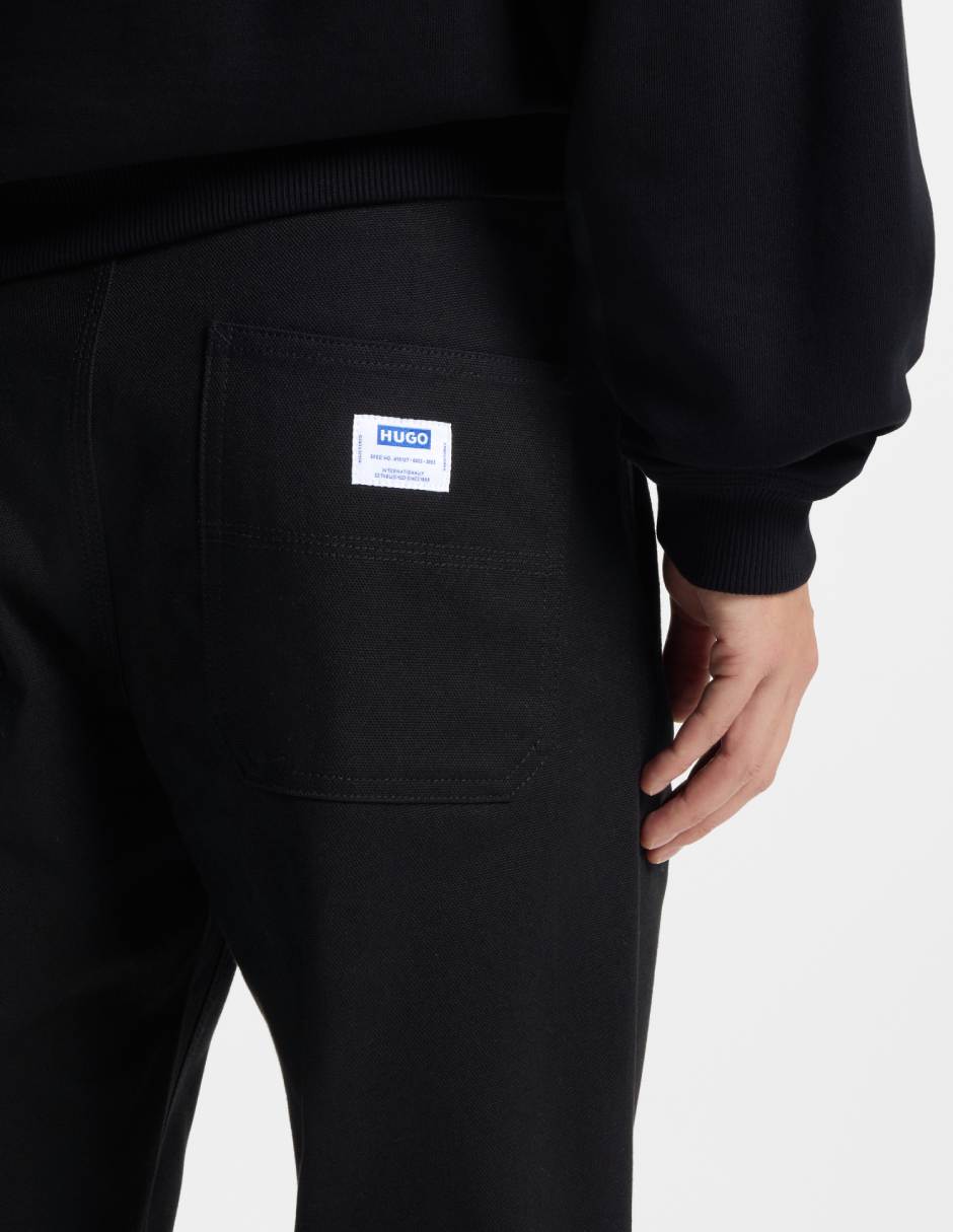 Pantalón regular de algodón para hombre 4