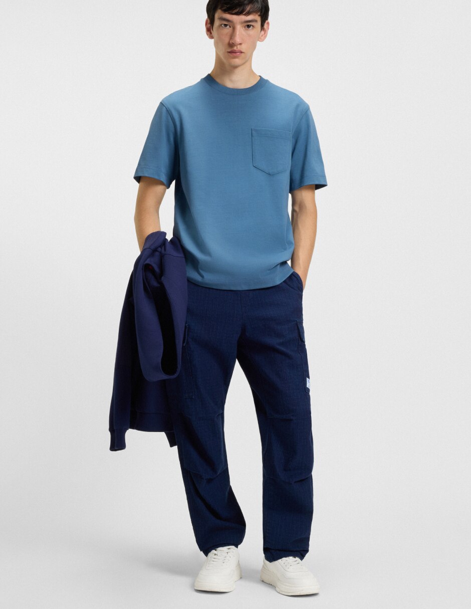 Playera cuello redondo para hombre 3