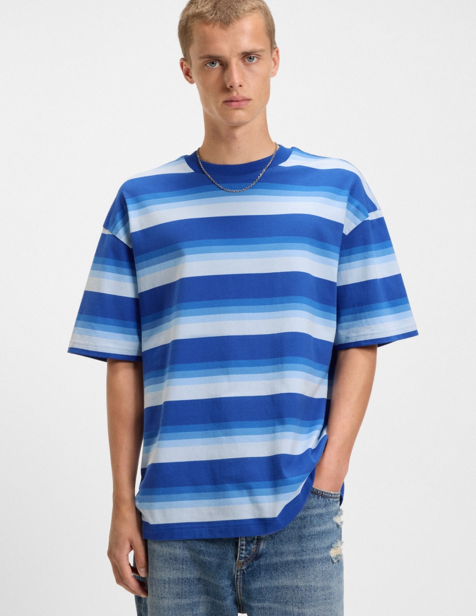 Playera cuello redondo para hombre