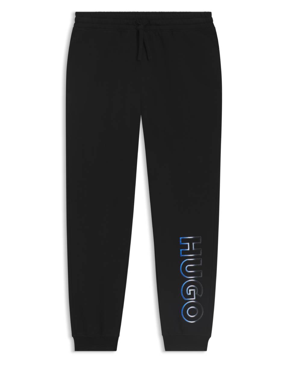 Pants regular con elástico para hombre 5