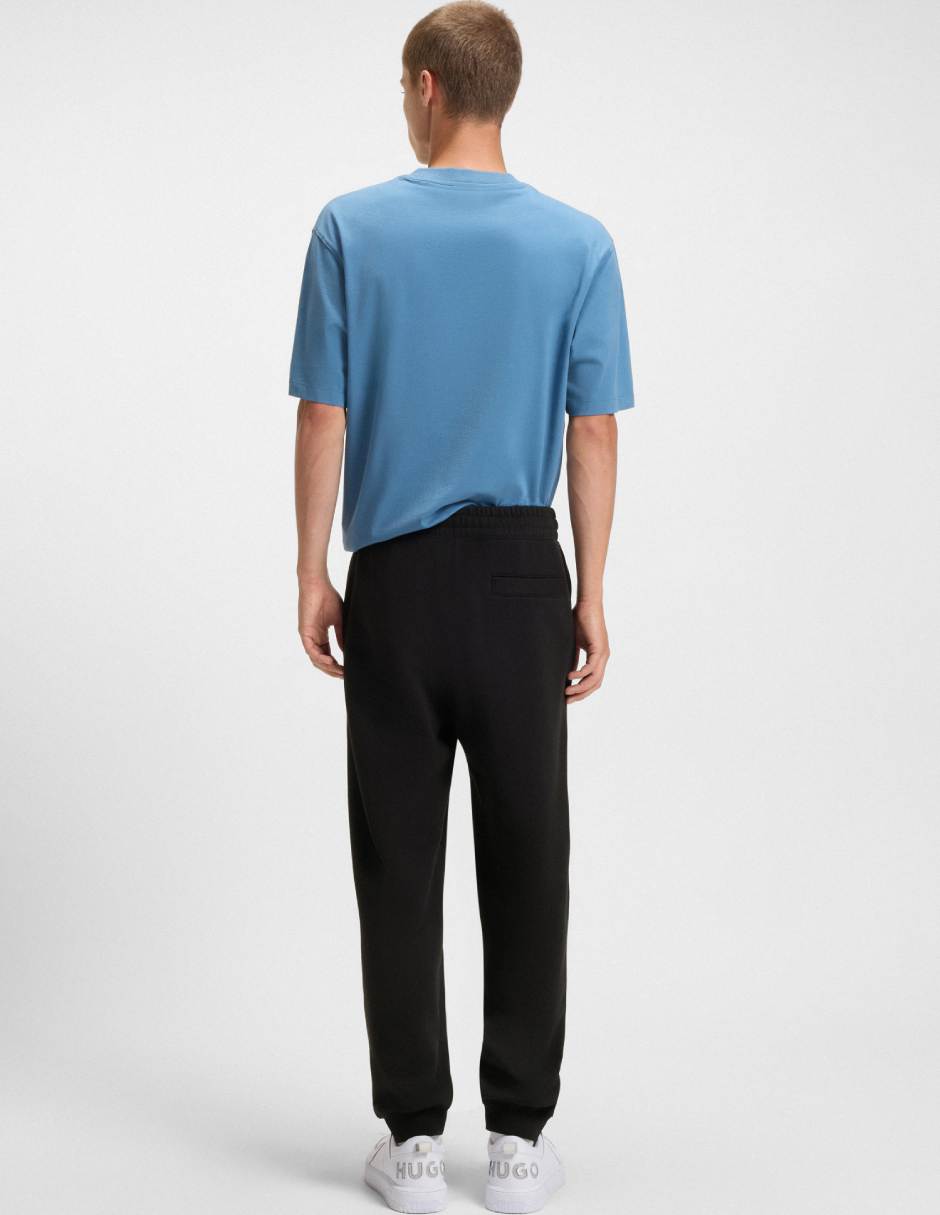 Pants regular con elástico para hombre