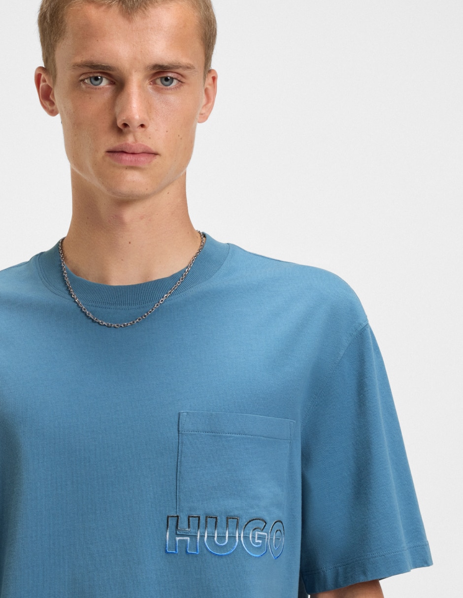 Playera cuello redondo para hombre 4