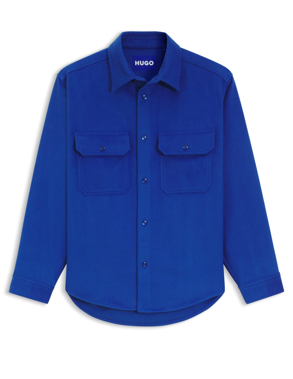 Camisa casual de algodón manga corta para hombre