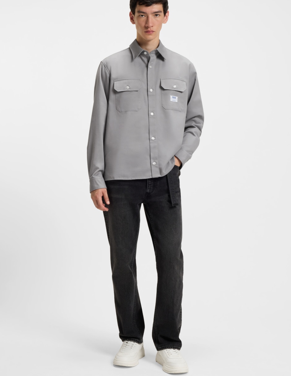 Camisa casual de algodón manga corta para hombre 2