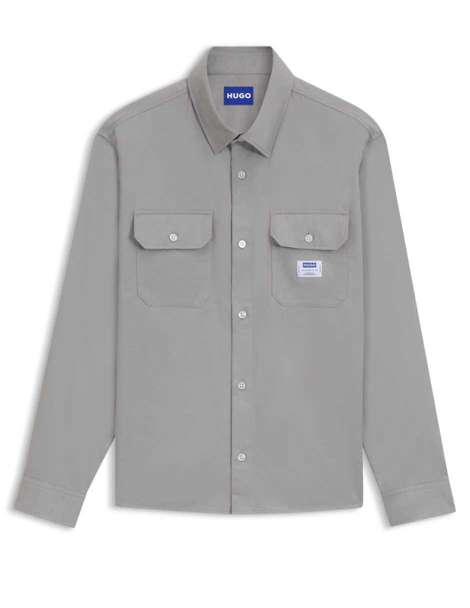 Camisa casual de algodón manga corta para hombre 6
