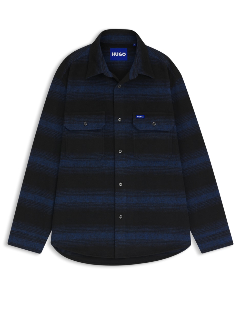 Camisa casual de algodón manga larga para hombre 2