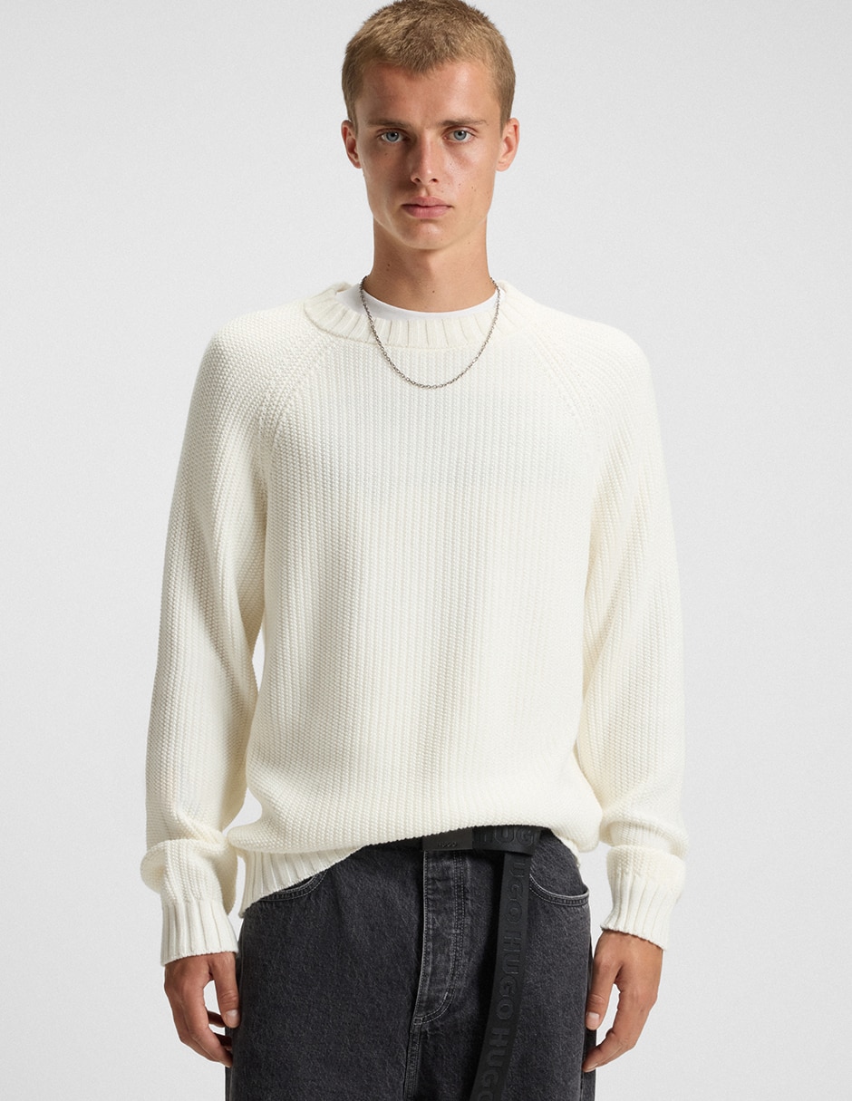 Suéter cuello redondo para hombre