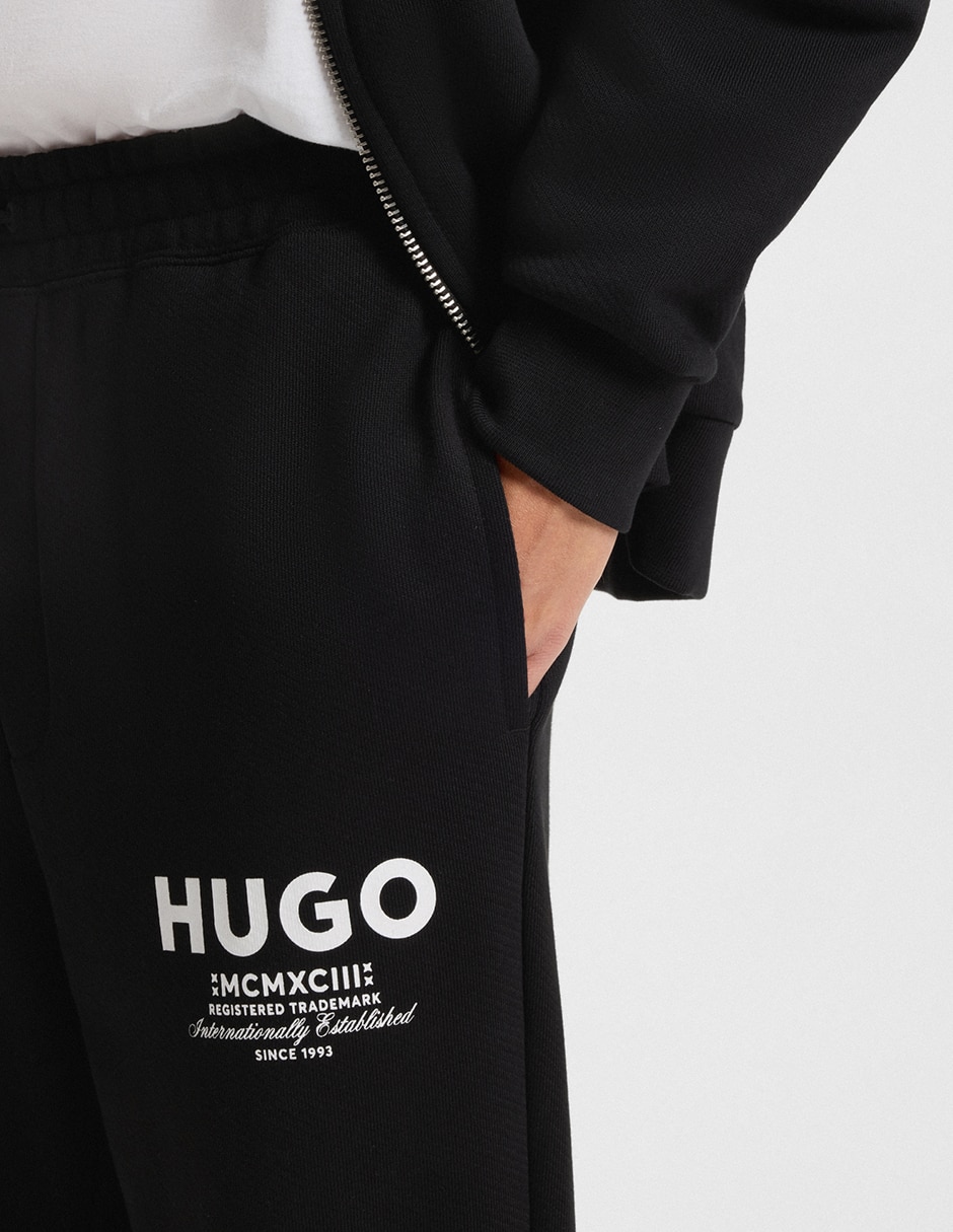 Pants regular con agujeta para hombre