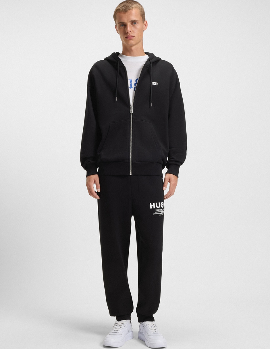 Pants regular con agujeta para hombre