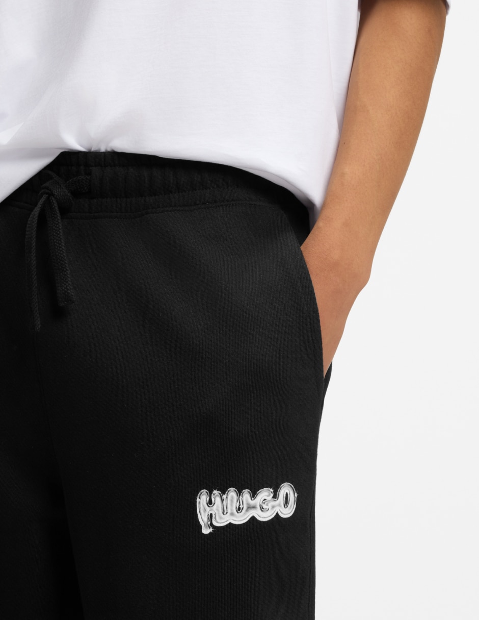 Pants regular con elástico para hombre 5