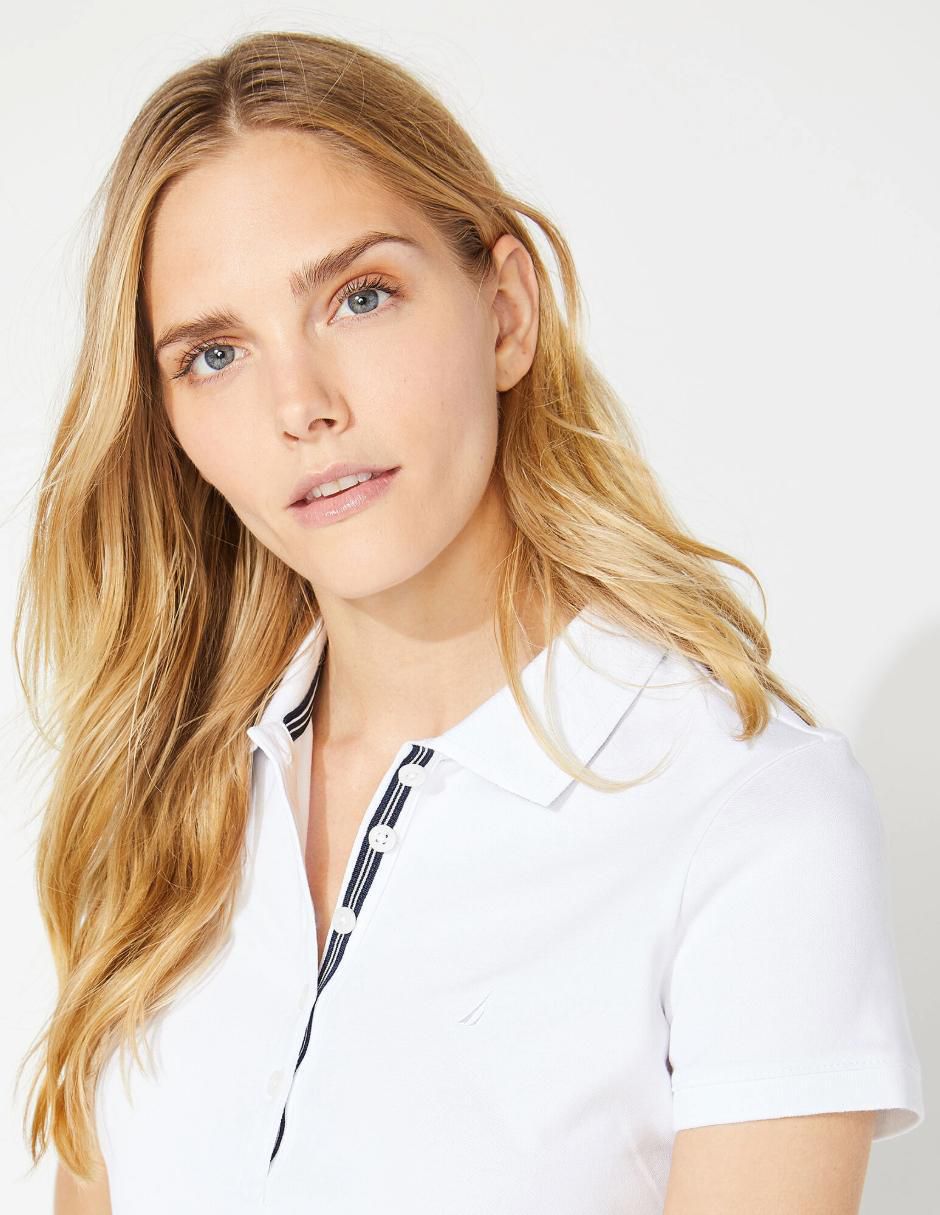 Playera tipo polo Nautica para mujer