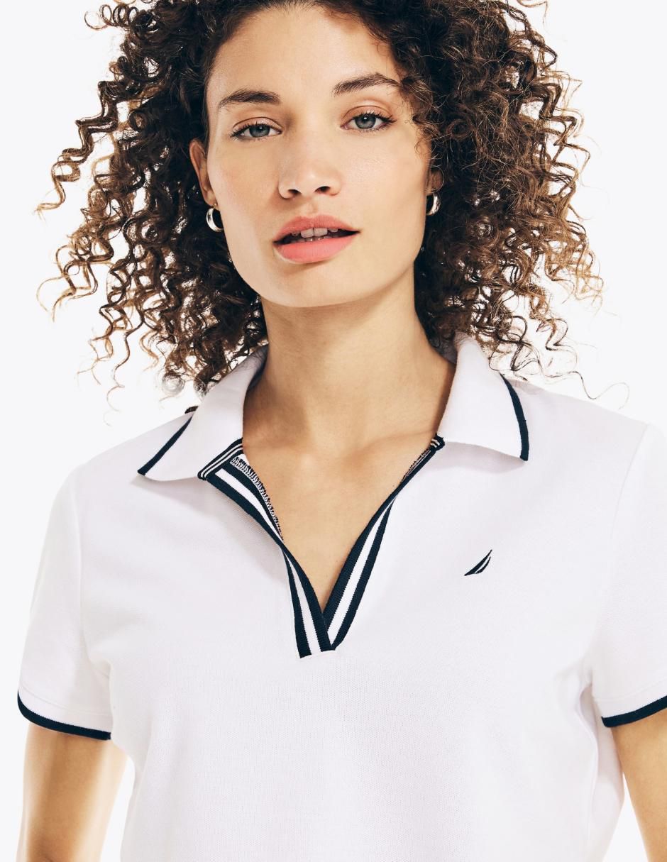 Playera tipo polo Nautica para mujer