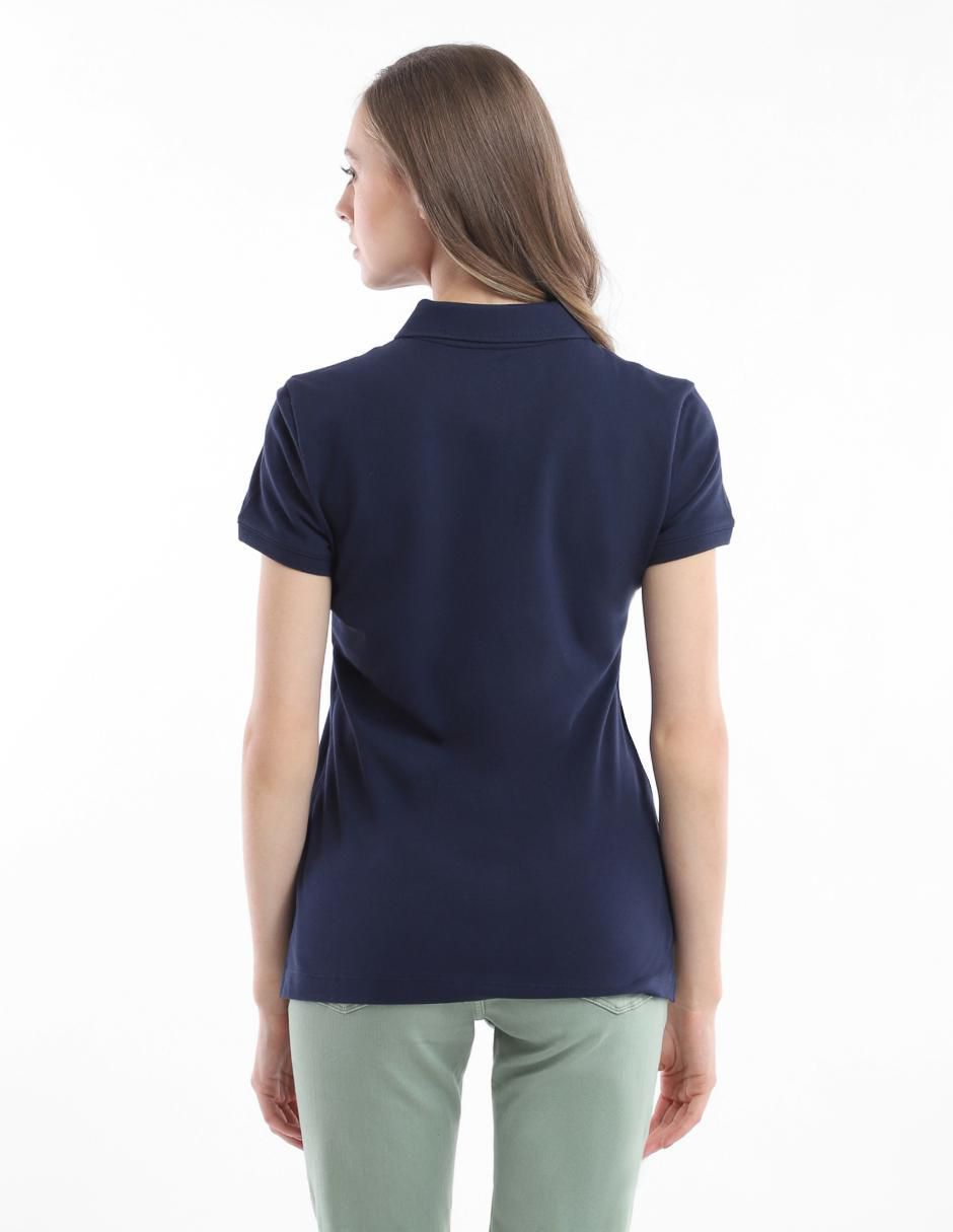 Playera tipo polo para mujer 5