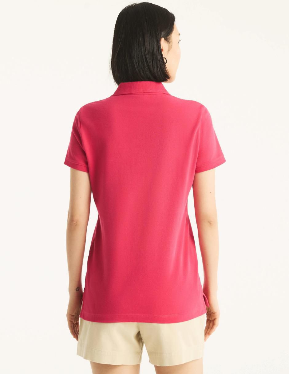 Playera tipo polo para mujer
