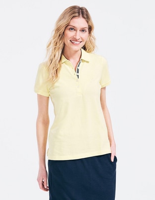 Playera tipo polo para mujer
