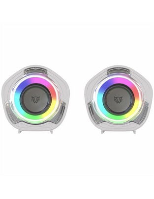 Set de bocinas gaming Balam Rush Glimm penta bg545 inalámbrica