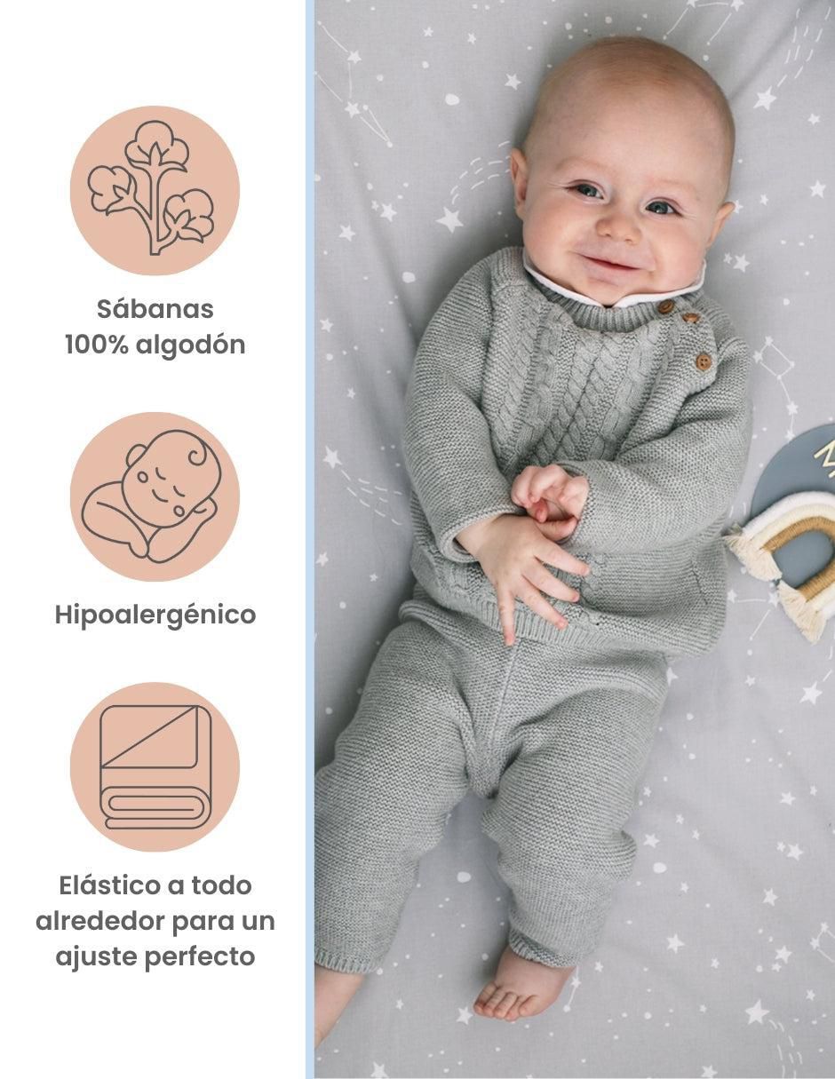 Juego de sábanas de algodón Nap