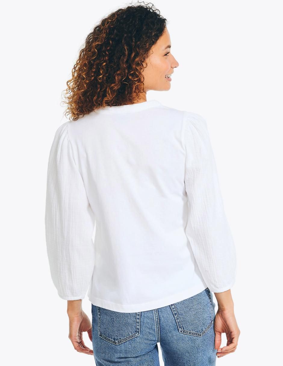 Blusa manga 3/4 para mujer 7