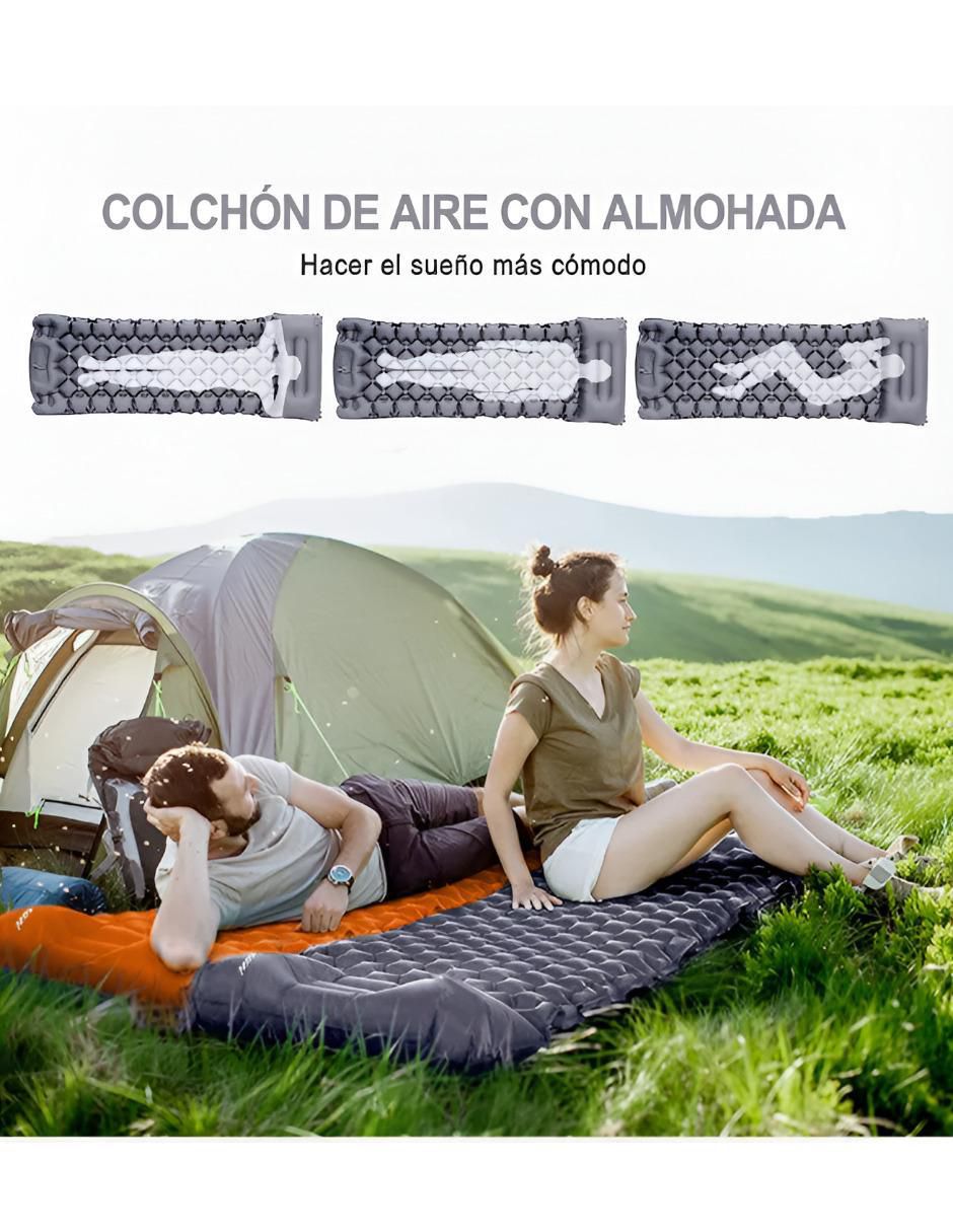 Colchón inflable Xtllar4633 colchoneta pillow top integrada