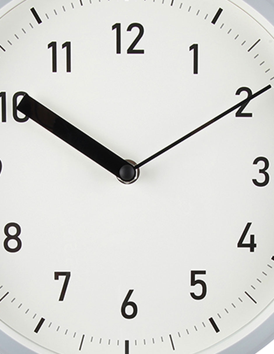 Reloj de pared de plástico 4