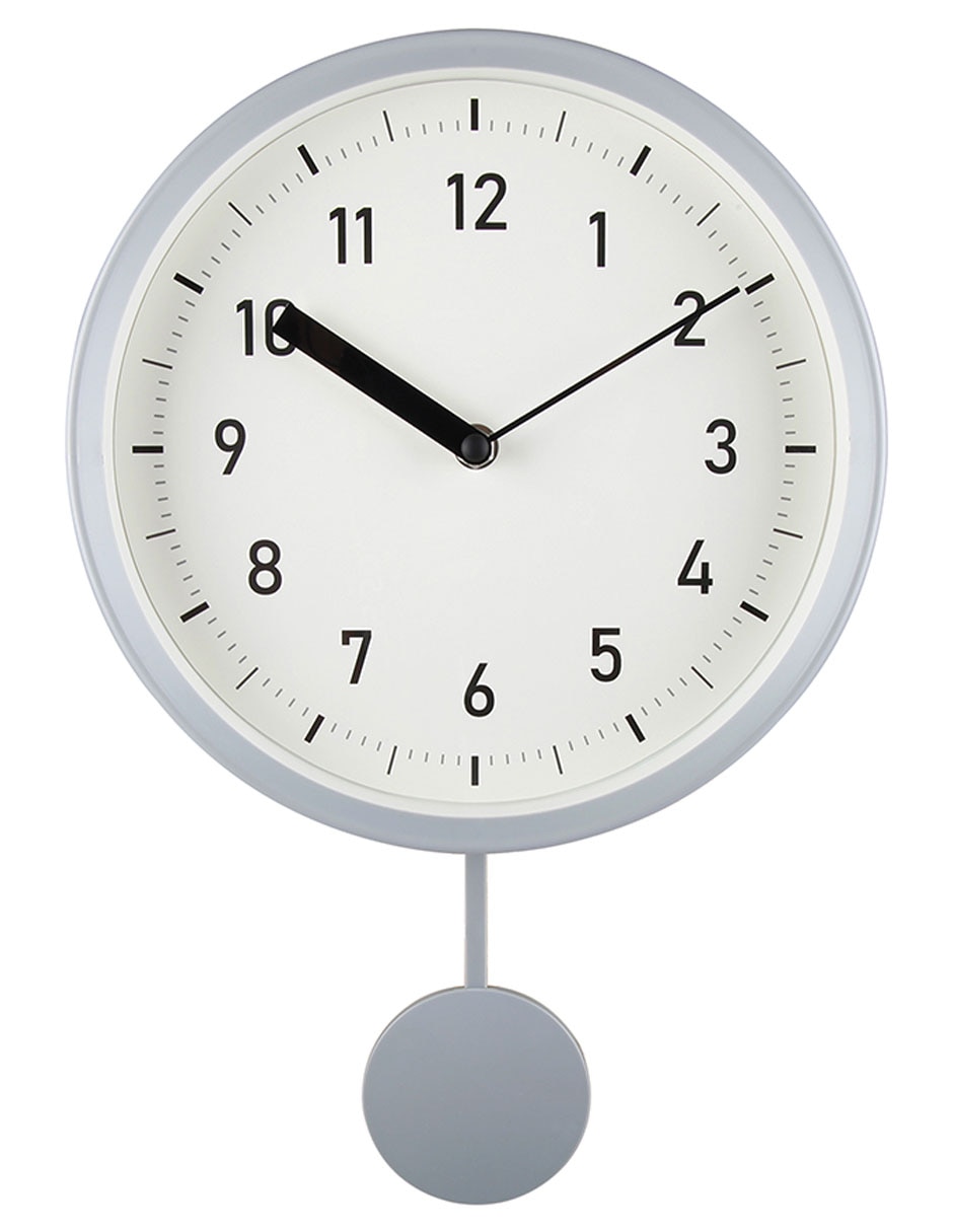 Reloj de pared de plástico