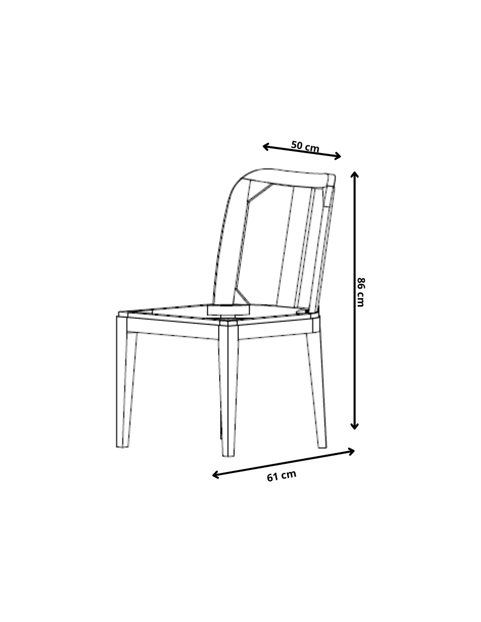 Silla Basis de madera 7