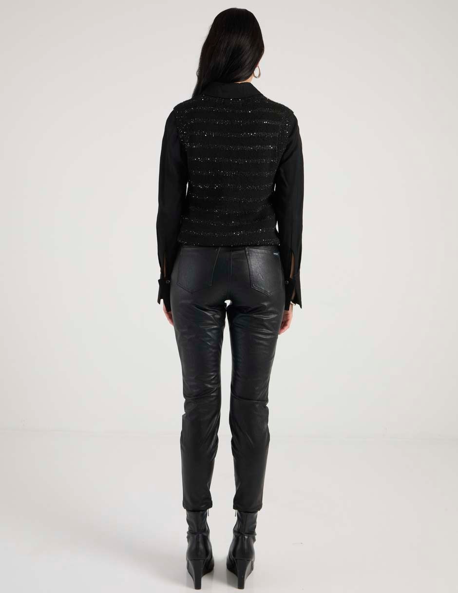 Legging a la cintura con elástico para mujer 4