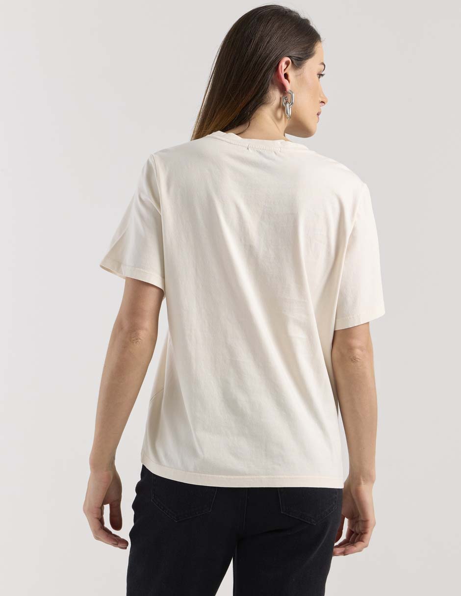 Playera manga larga cuello redondo para mujer 5