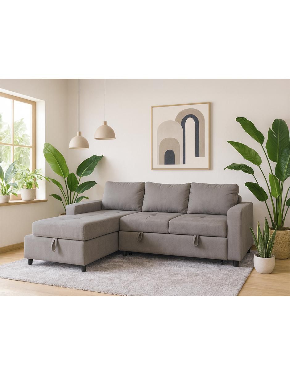 Sala modular izquierda Anete de velvet 12