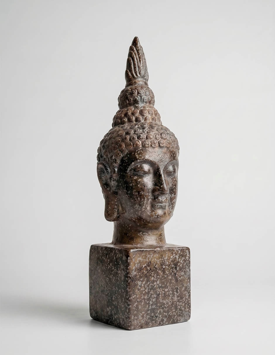 Figura decorativa de buda de cerámica Figura decorativa de buda de cerámica