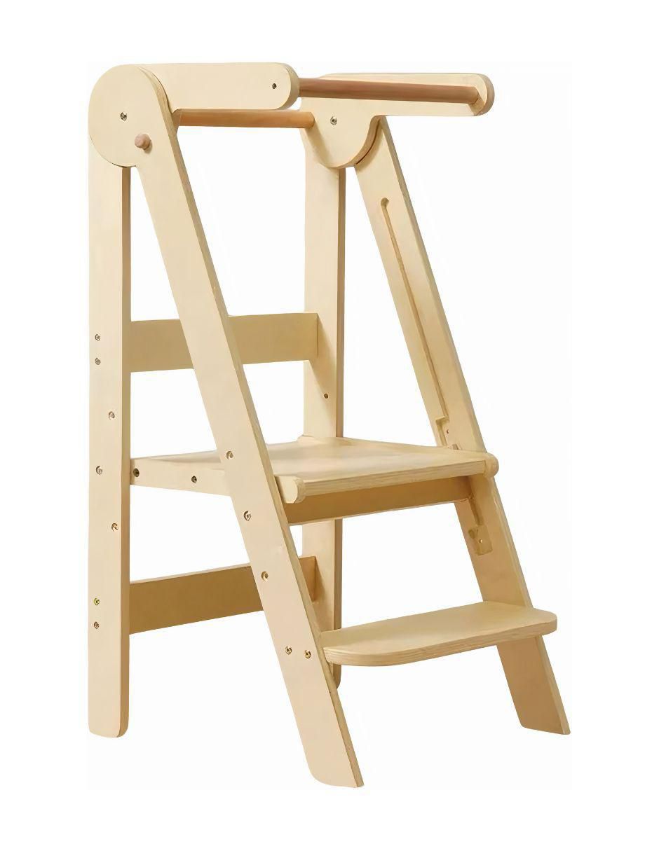 Torre de aprendizaje Montessori de madera 1