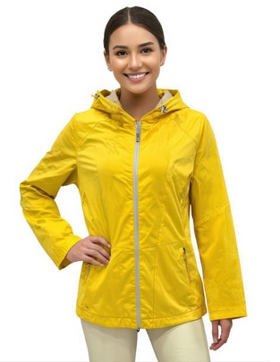 Chamarra impermeable para mujer