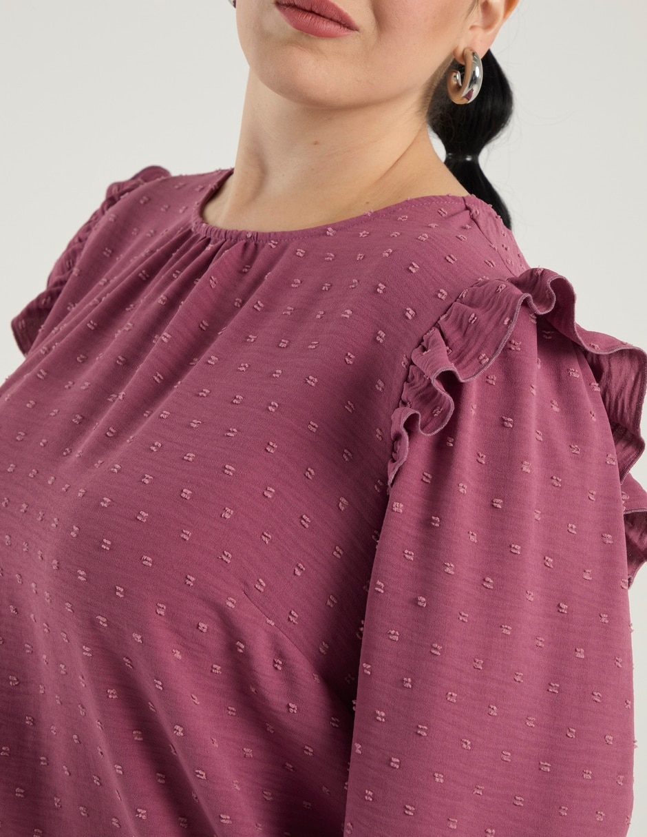 Blusa manga larga para mujer 9