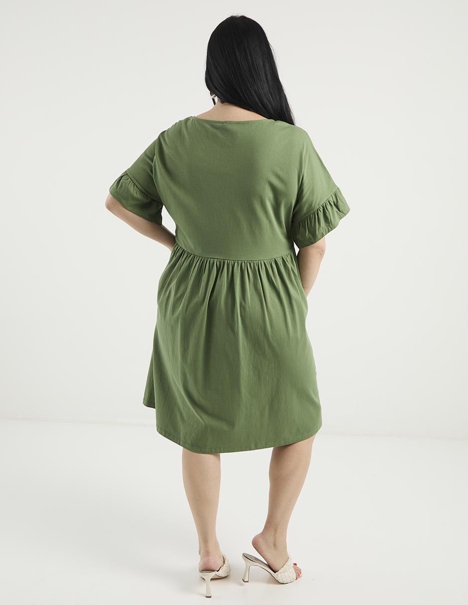 Vestido 3/4 casual para mujer 2