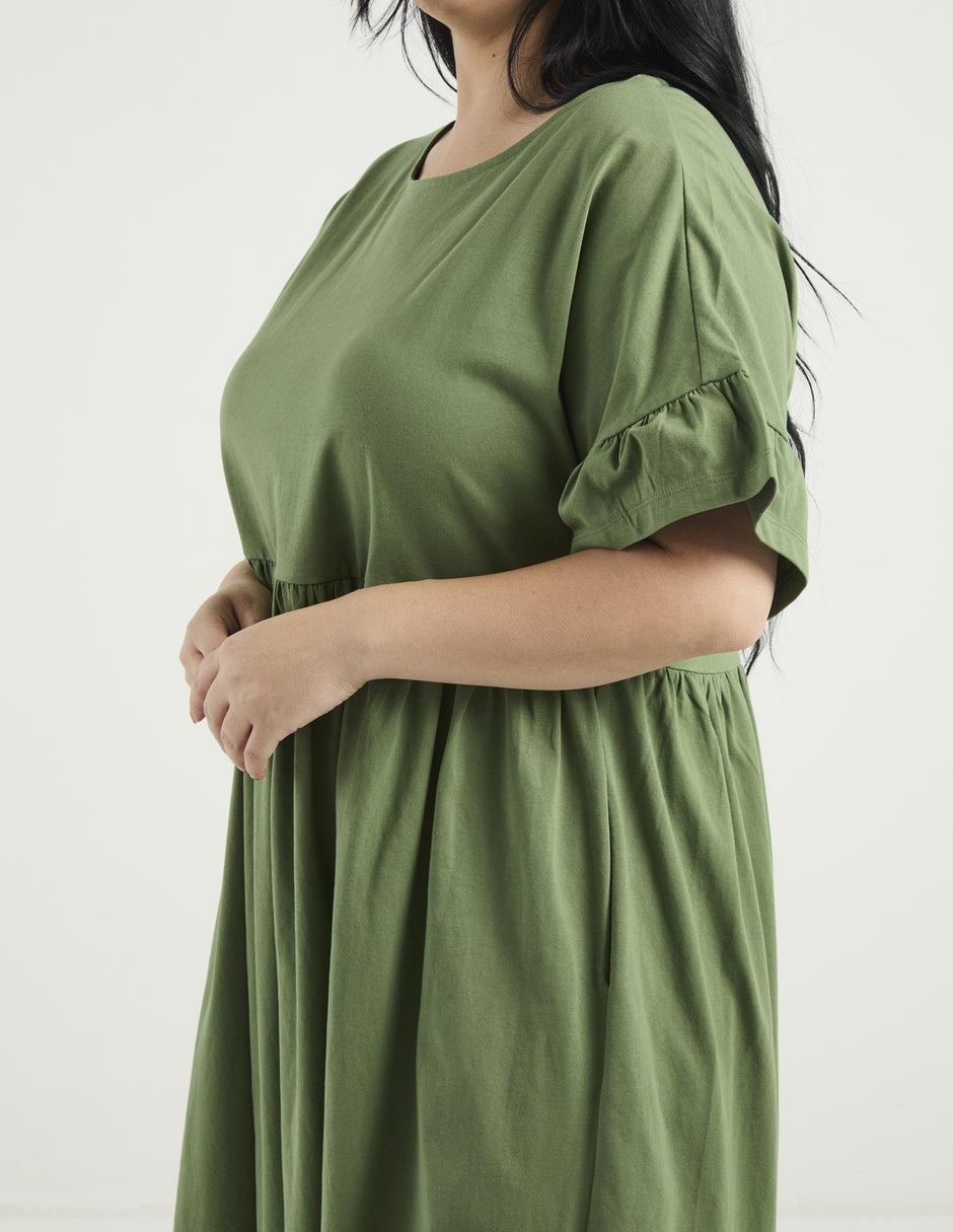 Vestido 3/4 casual para mujer 4