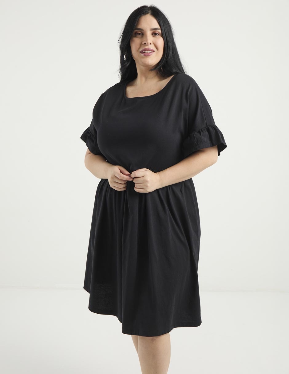 Vestido 3/4 casual para mujer