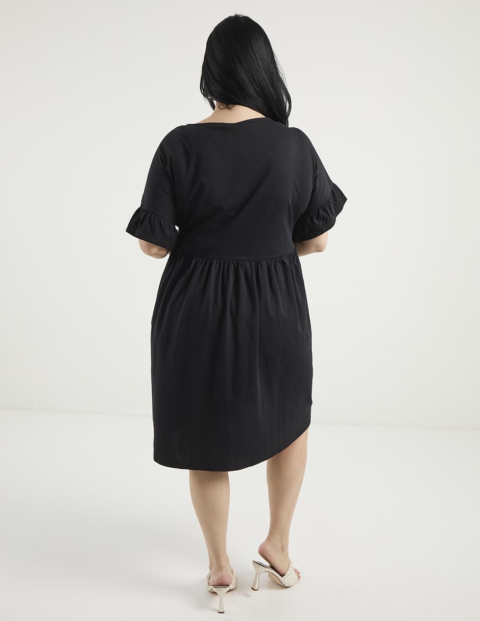 Vestido 3/4 casual The Pattern para mujer
