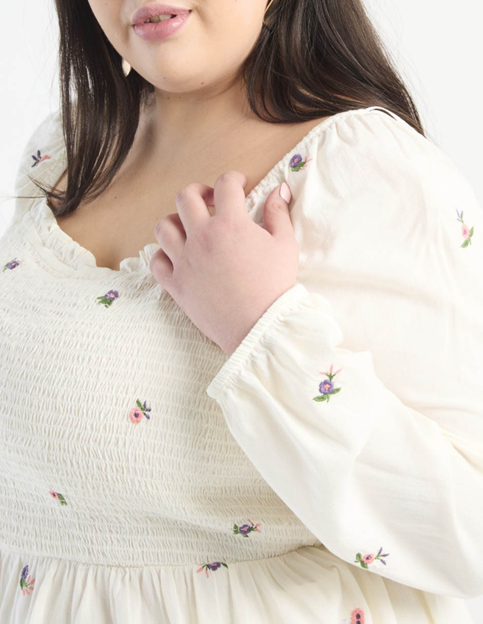 Blusa manga larga para mujer 7