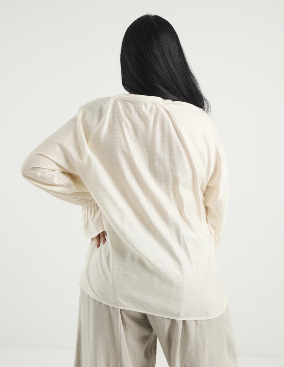 Blusa manga larga para mujer 5